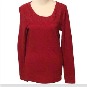 Lucky Brand Waffleknit Top PERFECT Casual